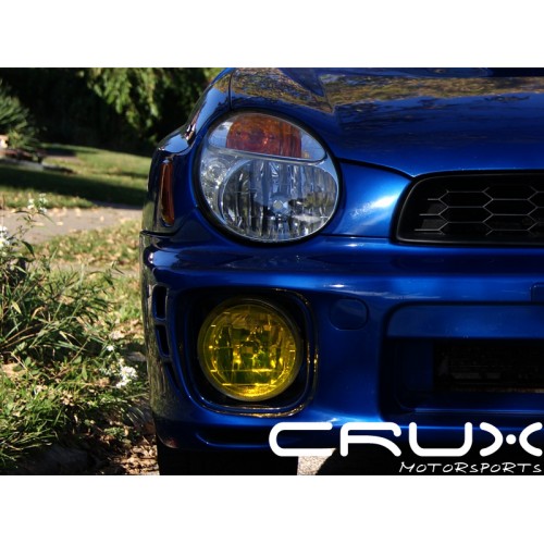 Yellow Fits 2002-2003 Subaru Impreza/WRX Bumper Fog Light Lamp w/Switch+Harness