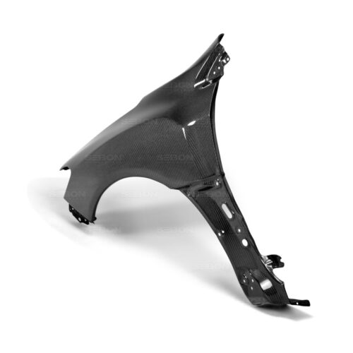 Seibon OEM Style Carbon Fiber Fenders 2015 - 2019 WRX & STi FF15SBIMP - Image 2
