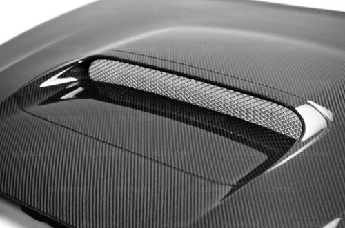 Seibon OEM Style Carbon Fiber Hood 2015 - 2019 WRX & STi HD15SBIMP-OE - Image 3