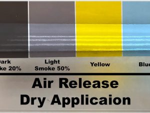 Headlight & Tail Light Tint Air Release