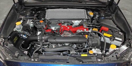AEM Wrinkle Black Intake System 2015 - 2020 STi - Image 3