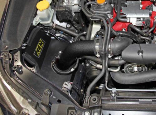 AEM Wrinkle Black Intake System 2015 - 2020 STi - Image 2