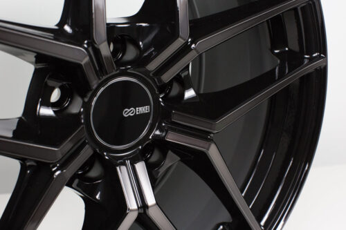 Enkei TY-5 19x9.5 +35mm 5x114.3 Wheel Gloss Black - Image 2