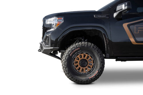 Addictive Desert Designs 2019 GMC / Chevy 1500 Stealth Fighter Front Bumper w/ sensor cut outs & Winch Cut Out - Image 2