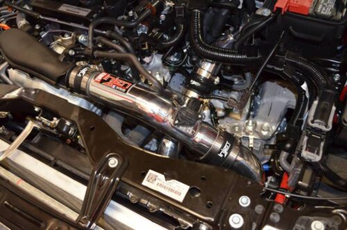 Injen SP Cold Air Intake Polished 2017 + Honda Civic Si - Image 2