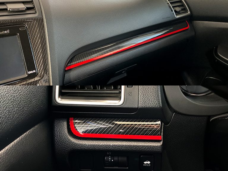 Crux Motorsports 2015 + WRX & STi Interior Dash Trim Overlay Crux
