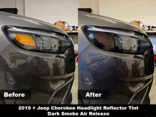 Crux Motorsports Headlight Tint 2019 + Jeep Cherokee - Image 3