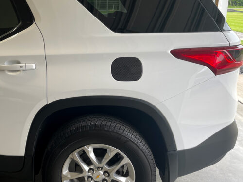 Crux Motorsports Fuel Door Overlay for 2018 + Traverse - Image 2