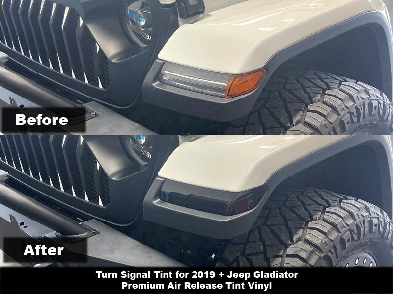 Crux Motorsports Turn Signal Overlays for 2020 Jeep Gladiator & 2019 +  Wrangler LED | Crux Motorsports