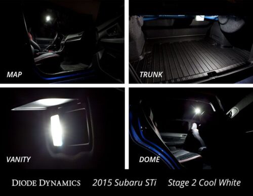 Diode Dynamics Interior LED Conversion Kit for 2015 - 2021 WRX & STi - Image 3