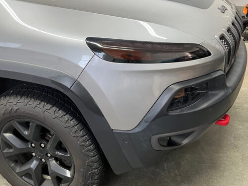 Crux Motorsports Headlight Full Tint 2014 - 2018 Jeep Cherokee - Image 2