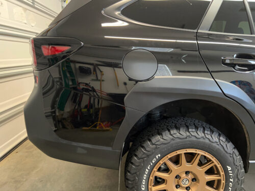 Crux Motorsports Fuel Door Overlay for 2020 + Subaru Outback - Image 2
