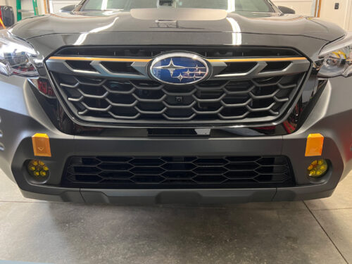 Crux Motorsports Grille Pin Stripe Overlay for 2022 - 2023 Subaru Outback Wilderness - Image 2