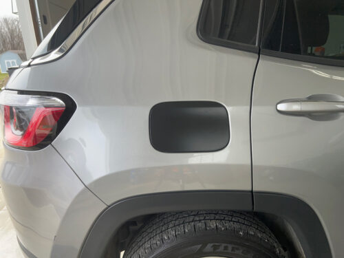 Crux Moto Fuel Door Overlay Kit for 2017 + Jeep Compass - Image 2
