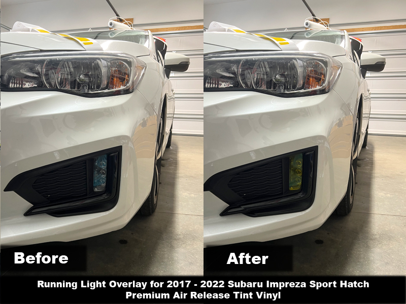 Crux Motorsports Precut Headlight Tint for 2015 2019 Subaru Legacy