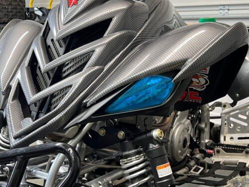 Crux Moto Headlight Tint For 2006 - 2021 Yamaha Raptor 700/350/250/YZF450 - Image 4