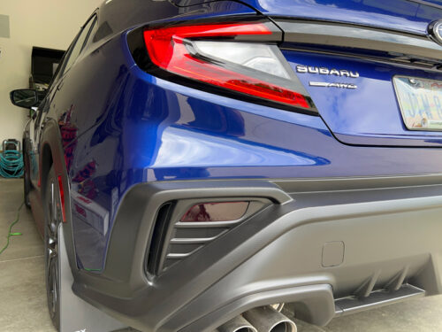 Crux Moto Rear Bumper Reflector Tint for 2022 + Subaru WRX - Image 3