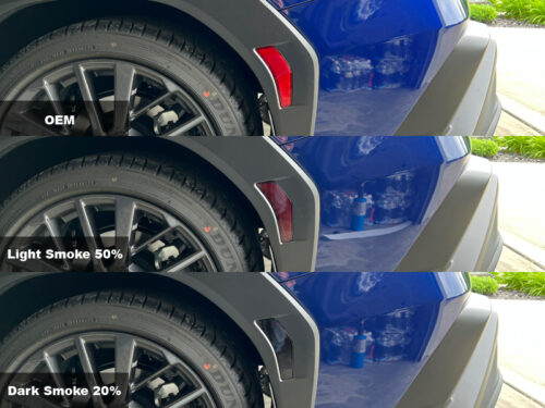 Crux Moto Rear Side Reflector Tint for 2022 + Subaru WRX - Image 2