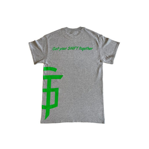 Gear Heart Threads Grey Promo Tee - Image 2
