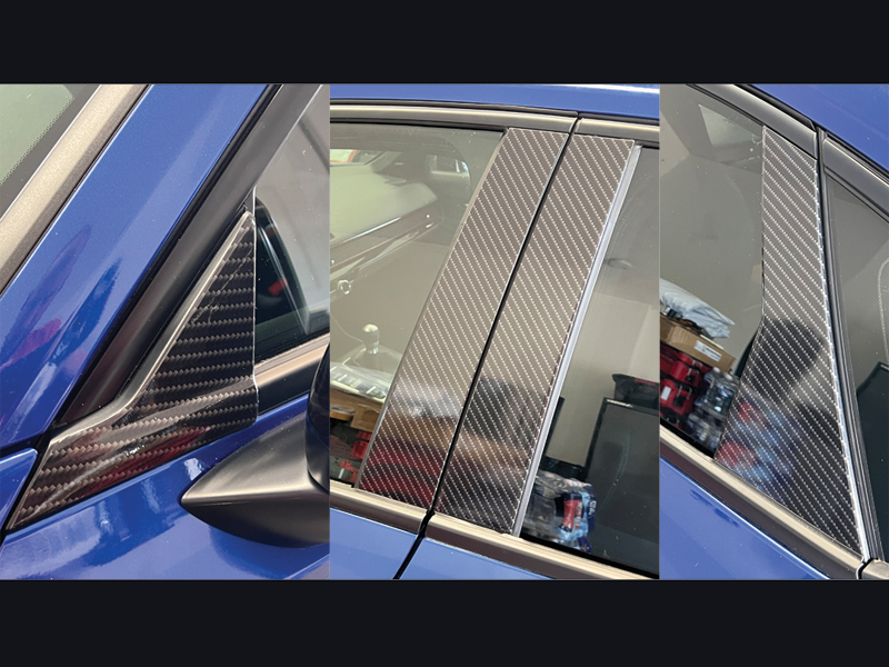 Crux Motorsports Side Sill Paint Protection for 2022 Honda Civic Coupe,  Sedan & Hatch 