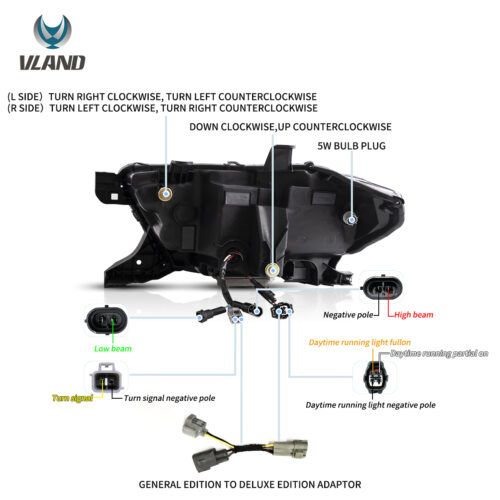 VLAND LED Headlights 2016 + Tacoma - Image 5