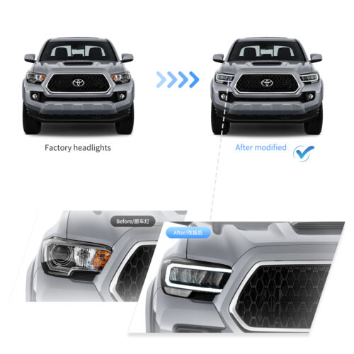 VLAND LED Headlights 2016 + Tacoma - Image 7