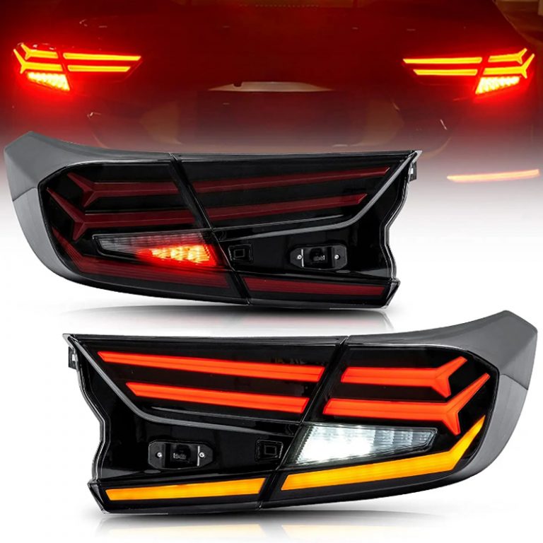 VLAND LED Tail Lights With Sequential Turn Signal for 20182022 Honda