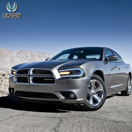 Vland 2011 - 2014 Dodge Charger RGB Dual Beam Projector Headlights - Image 5