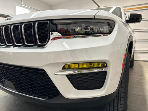 Crux Motorsports Fog Light tint for 2022 + Jeep Grand Cherokee NON L - Image 2