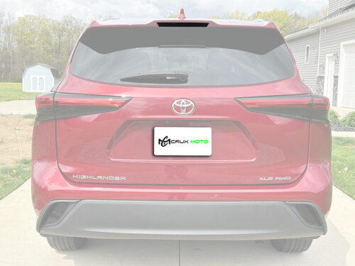 Crux Motorsports Third Brake Light tint for 2020 + Toyota Highlander - Image 5