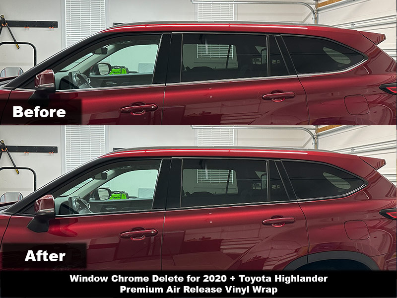Crux Motorsports Headlight tint for 2020 + Toyota Highlander