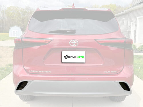 Crux Motorsports Rear Bumper Reflector Tint for 2020 + Toyota Highlander - Image 5