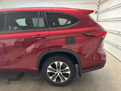Crux Motorsports Fuel Door Overlay for 2020 + Toyota Highlander - Image 2