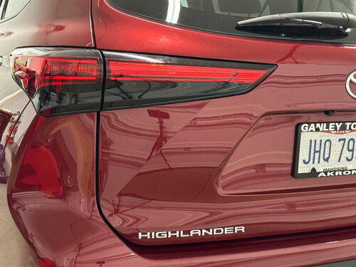 Crux Motorsports Tail Light tint for 2020 + Toyota Highlander - Image 4