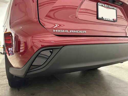 Crux Motorsports Rear Bumper Reflector Tint for 2020 + Toyota Highlander - Image 3
