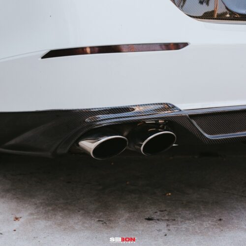 Seibon GS-STYLE Carbon Fiber Rear Lip for 2018-2022 HONDA ACCORD - Image 3