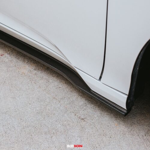 Seibon GS-STYLE Carbon Side Skirts for 2018-2022 HONDA ACCORD - Image 2