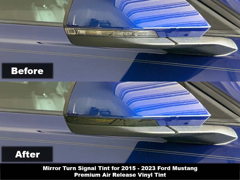 Crux Motorsports 2018 - 2023 Ford Mustang Headlight Tint