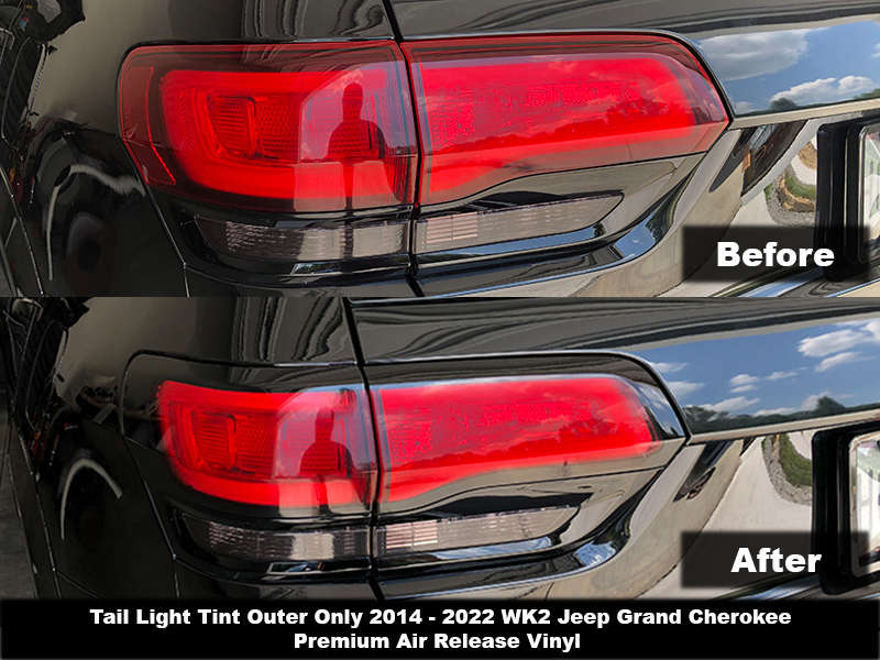 Crux Motorsports Tail Light Outer Only Kit for 2014 - 2022 WK2 Jeep Grand  Cherokee