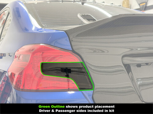 Crux Motorsports 2015 - 2021 WRX & STi Tail light Overlays - Image 6