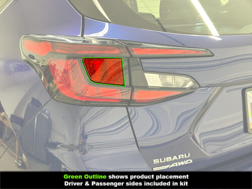 Crux Motorsports Red Turn Signal Tint for 2024 + Subaru Impreza & Crosstrek - Image 3