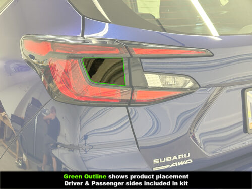 Crux Motorsports Dark Smoke 20% Turn Signal Tint for 2024 + Subaru Impreza & Crosstrek - Image 3
