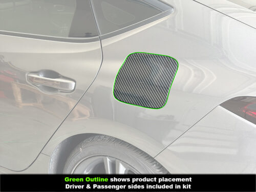 Crux Motorsports Fuel Door Overlay for 2023 + Acura Integra - Image 3