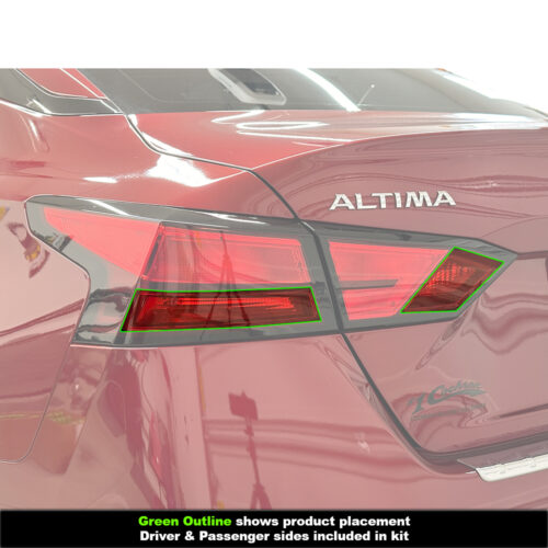 Crux Motorsports Red Tail Light Tint for 2019+ Nissan Altima - Image 3