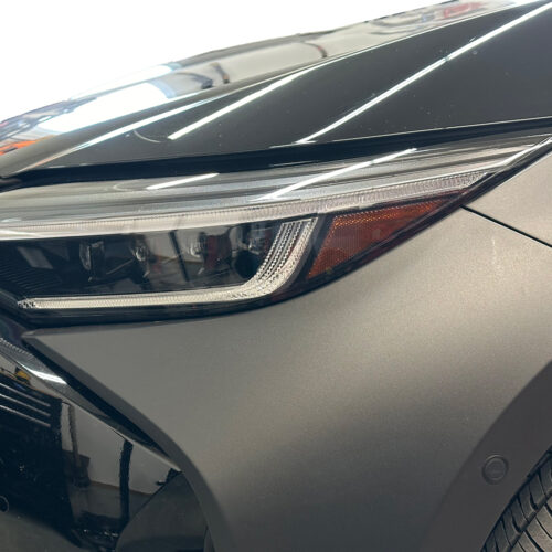 Crux Motorsports Light Smoke 50% Headlight Tint for 2023 + Subaru Solterra - Image 2
