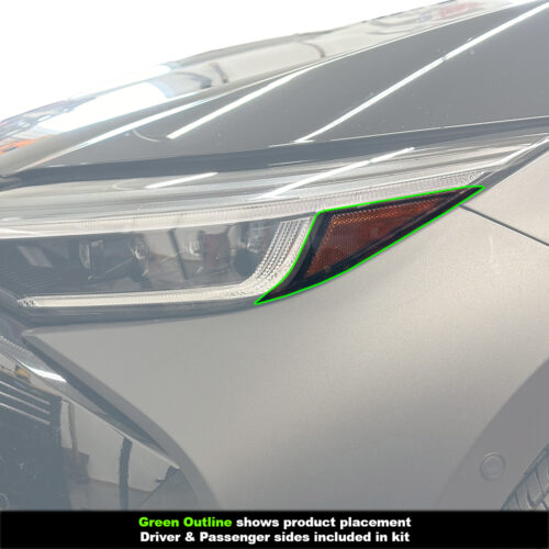 Crux Motorsports Light Smoke 50% Headlight Tint for 2023 + Subaru Solterra - Image 3
