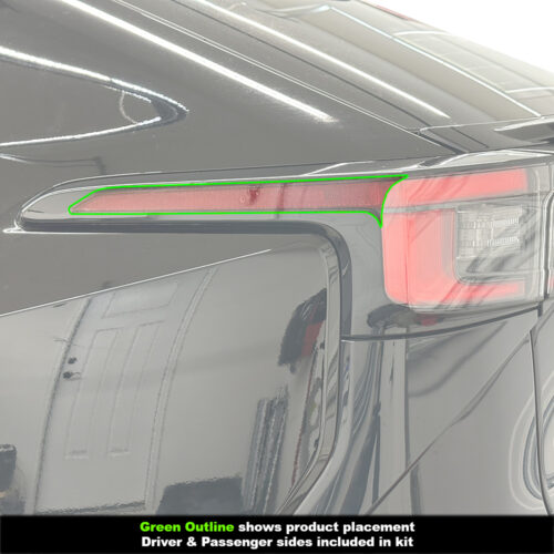 Crux Motorsports Light Smoke 50% Side Tail Light Tint for 2023 + Subaru Solterra - Image 3