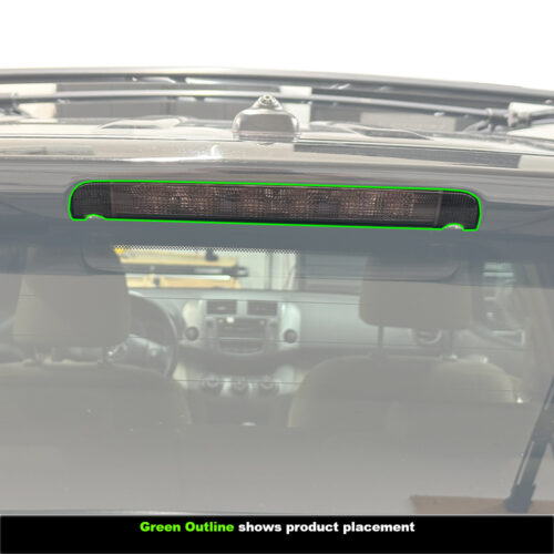 Crux Motorsports Light Smoke 50% Third Brake Light Tint for 2006 - 2012 Toyota RAV4 - Image 3