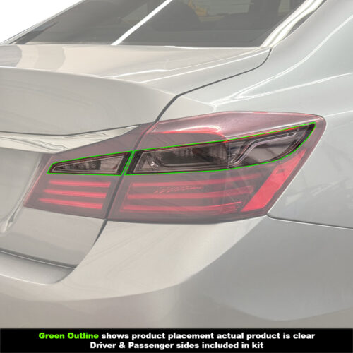 Crux Moto Tail Light Tint Light Smoke 50% for 2016 - 2017 Honda Accord - Image 3