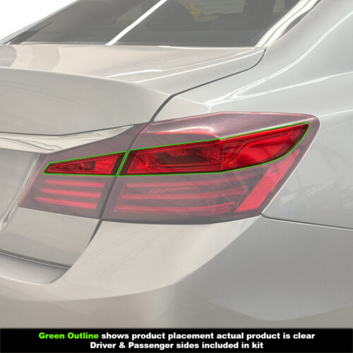 Crux Moto Tail Light Tint Red for 2016 - 2017 Honda Accord - Image 3